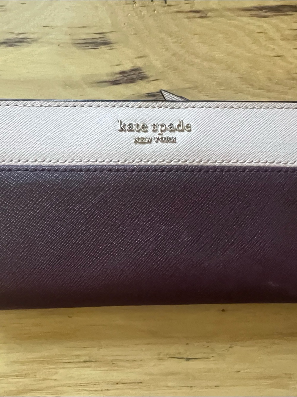 kate spade New York Two-Tone Pink/Purple Wallet